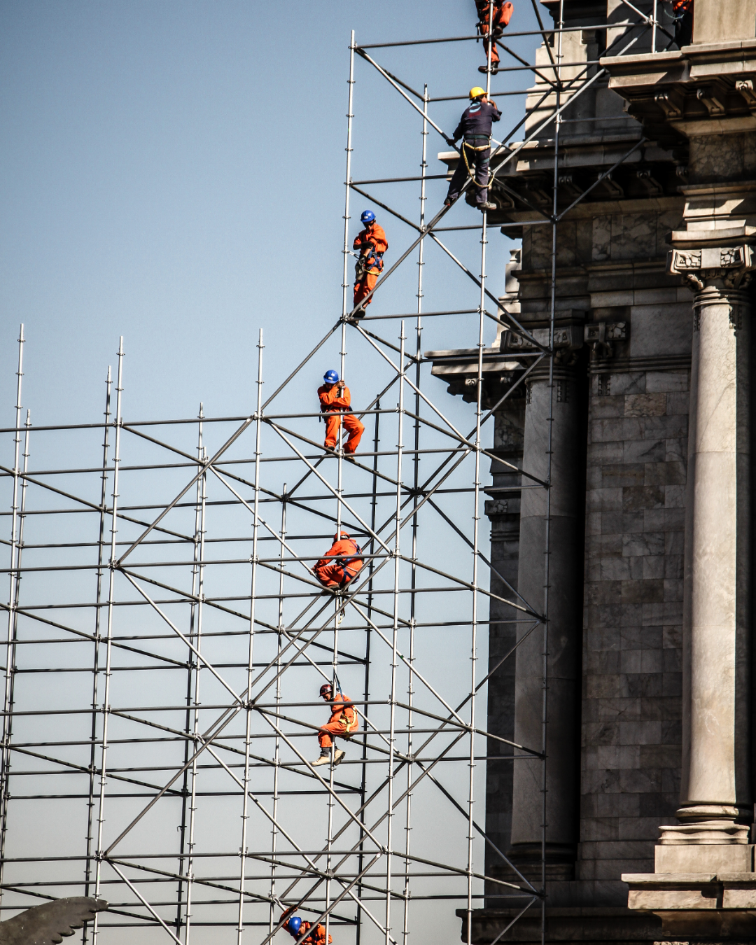 かっこいい 求人募集 instagram投稿 青 赤 紺 建設 正社員 (8)